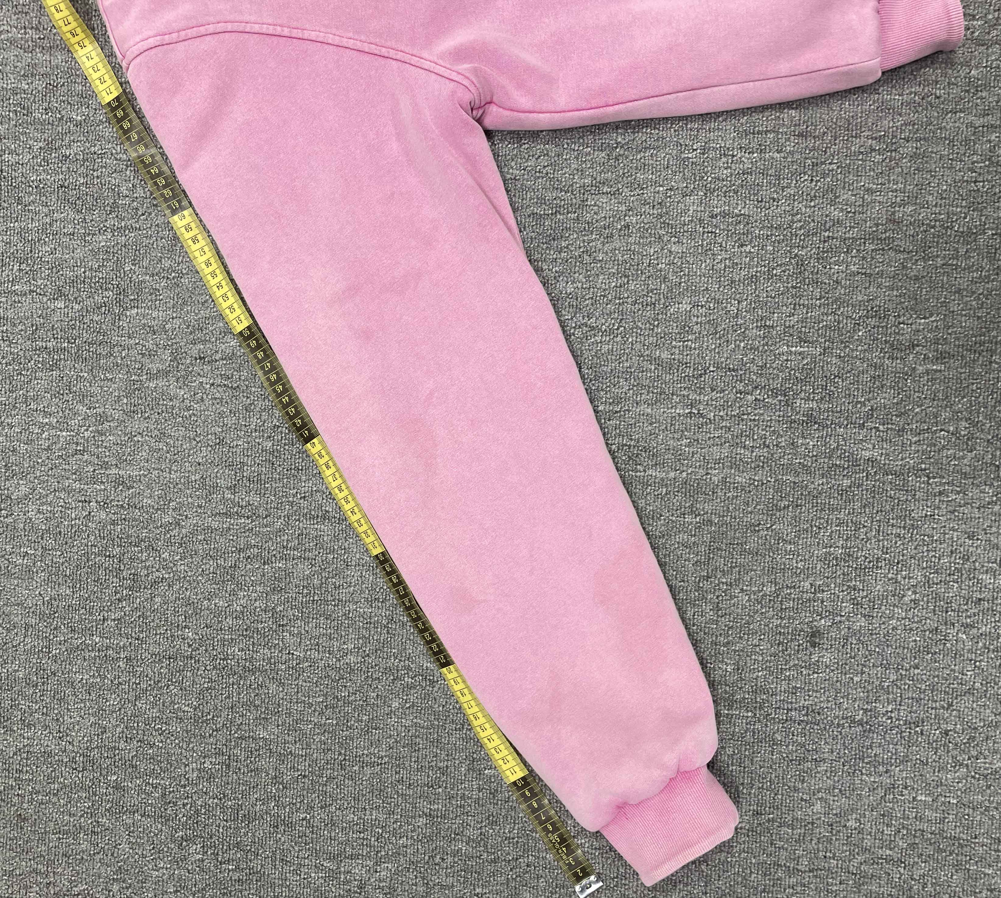 OEM Custom Vintage Double Sided Hoodie Acid Wash Screen Print Distressed Boxy Reversible Heavyweight 480Gsm Zipper Men's Hoodies