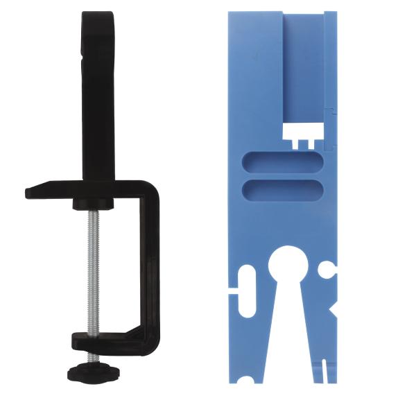 V Slot Workbench Jewelers Bench Clamp 2.35mm Handle Diameter