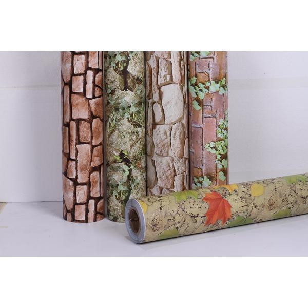 Envases suaves Estilo de diseño impermeable a la humedad 3D PE espuma de ladrillo pegatina de pared 10mm grueso papel de pared de decoración de color blanco