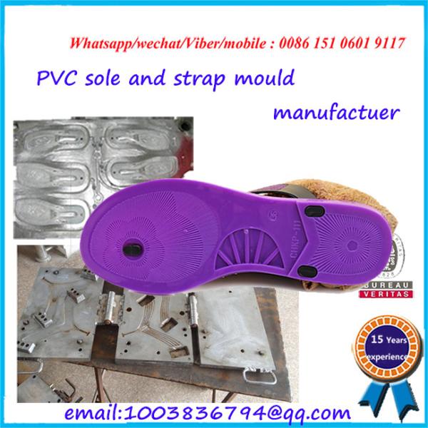 Commercial Colorful Flip Flop Mould With PVC Strap And EVA Sole