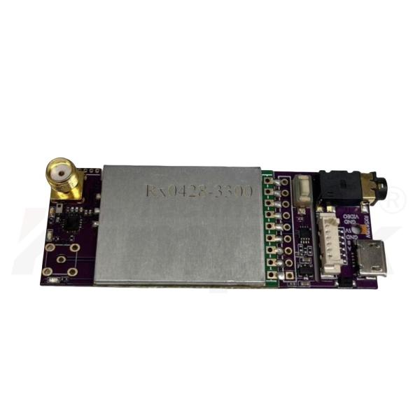 3.3GHz Ultra-Light 24CH Wireless Video Receiver 12.5g for FPV Drones