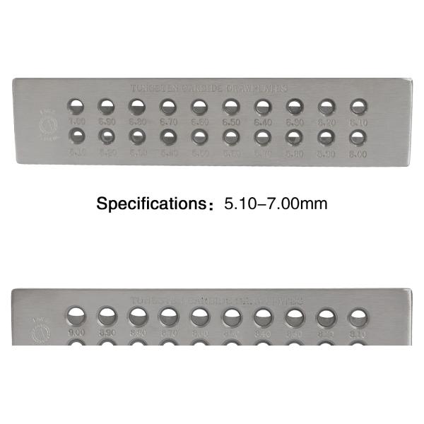 Волока провода карбида вольфрама инструментов аксессуаров ювелирных изделий округлой формы