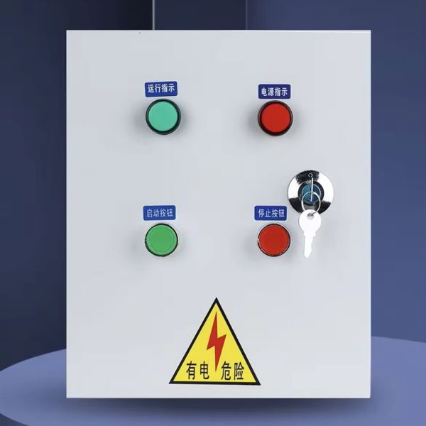 Custom 380V Three-Phase Motor Control Box with IP55 Waterproof Wall-Mounted Distribution Panel