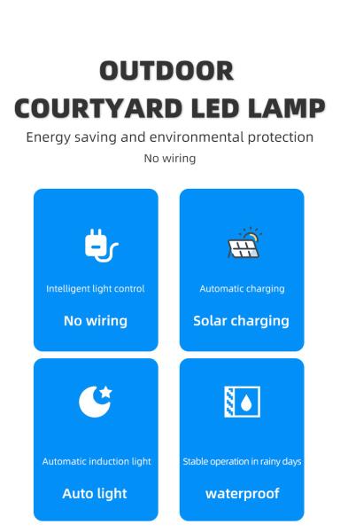 O diodo emissor de luz posto solar exterior da cerca ilumina o cilindro IP68 RGB impermeável