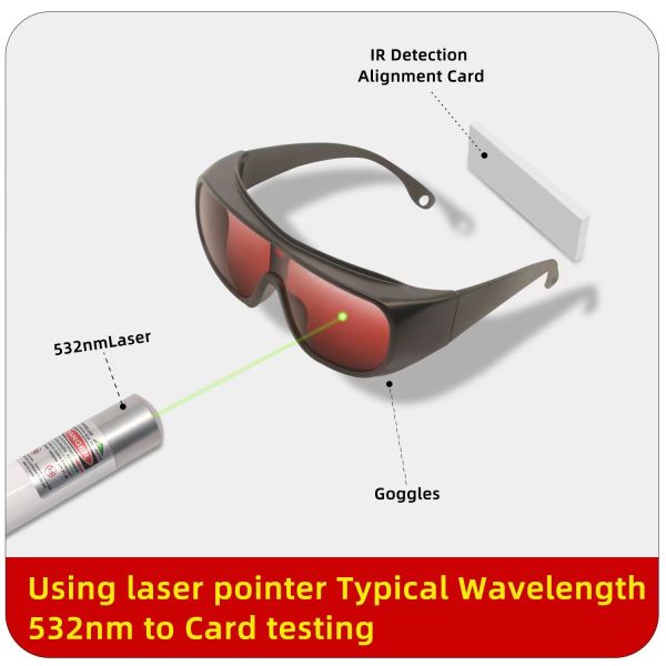 Surgery Laser IR Radiation Hair Removal 808 nm CE CO2 Anti Stylish Welding Eye Protection Personal Protective Equipment
