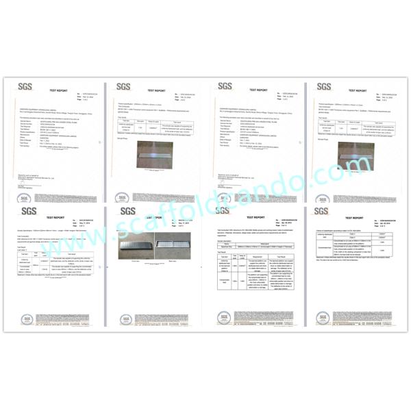Good quality 1000mm,1500mm,2000mm,3000mm,4000mm Q235 galvanized scaffolding steel board, steel plank for sale