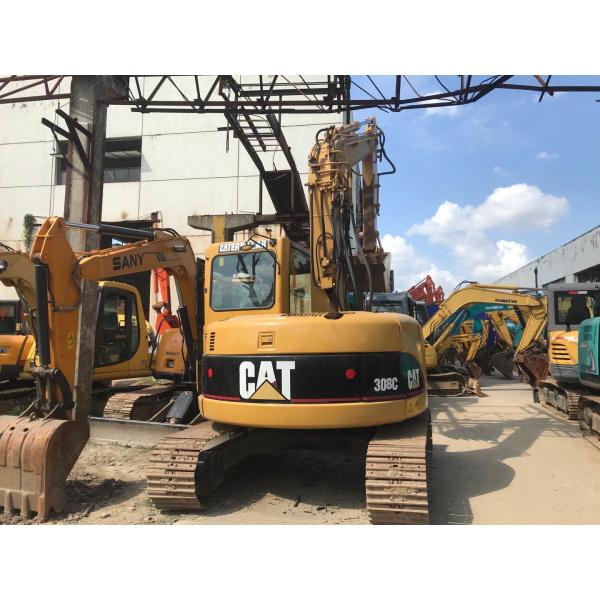 Hydraulic Crawler Used CAT 308C Excavator Original Japan easy maintenance