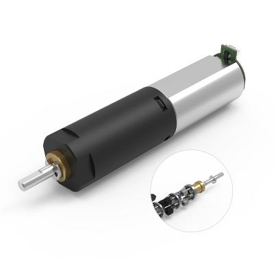 Mobile Phone / Digital Camera Plastic Planetary Gearbox Dia 8mm 2100rpm Brushed DC Motor