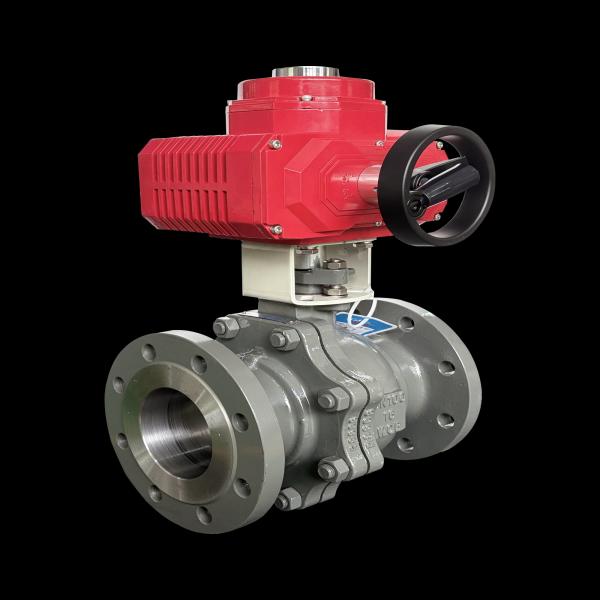 2in 10inExplosion Proof Electric Ball Valve, Flange Type, WCB/Stainless Steel, or Oil Gas Chemical IndustryDC24VAC110V220V380V