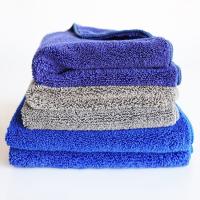 séchage microbien réutilisable de voiture de serviettes de chiffon de nettoyage de 300gsm anti Microfiber