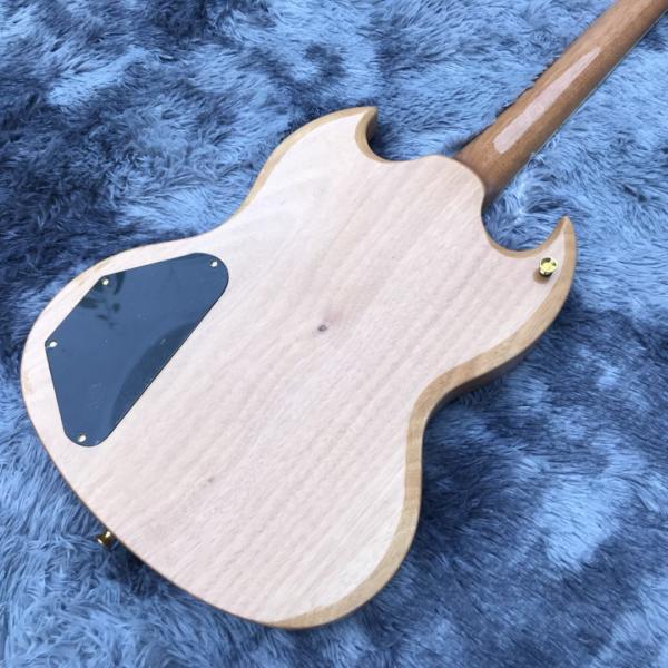 Custom F Hole SG Electric Guitar Mahogany Body Neck