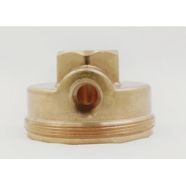 80*60 Hot Forged Parts Bottom Control Valve Brass / Copper Body