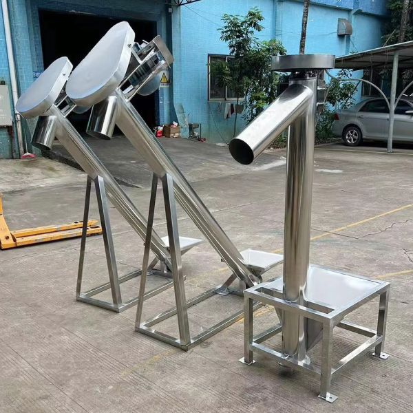 Stainless Steel Heat Resistant Screw Conveyor and Auger Feeder with Customized Vertical Elevator