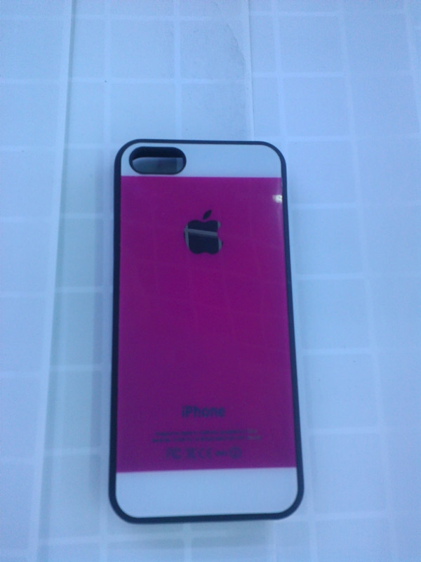 Block Defender Iphone 5 Hard Shell Case TPU With Custom Logo Printing