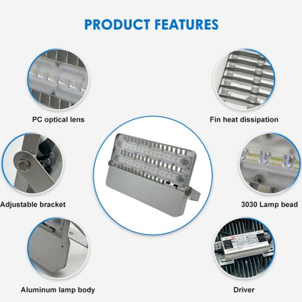 110 Вт 220 Вт Внешнее светодиодное освещение стадиона Светильники для баскетбольного корта