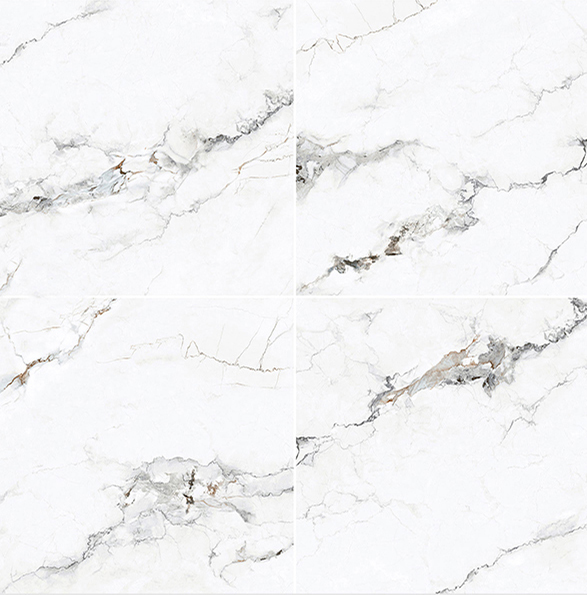 Pièces en pierre de luxe polies pour la décoration 3 styles