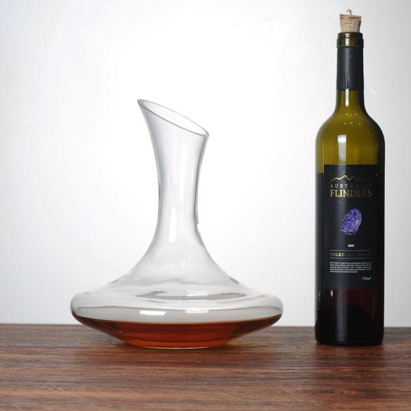 1800 Ml Glass Wine Decanter