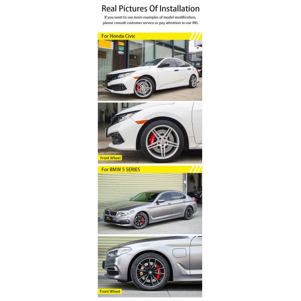 Крумциркуль 4 поршеней с 330*28 диском Tei участвуя в гонке набор тормоза на 2019 год оправа Honda Civic автомобиля 17 дюймов