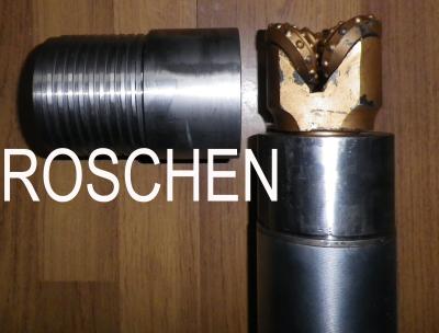A amostra do solo sobrecarrega a embalagem de retirada do núcleo do nanowatt com 2 - 15/16 bocados de rolo Tricone