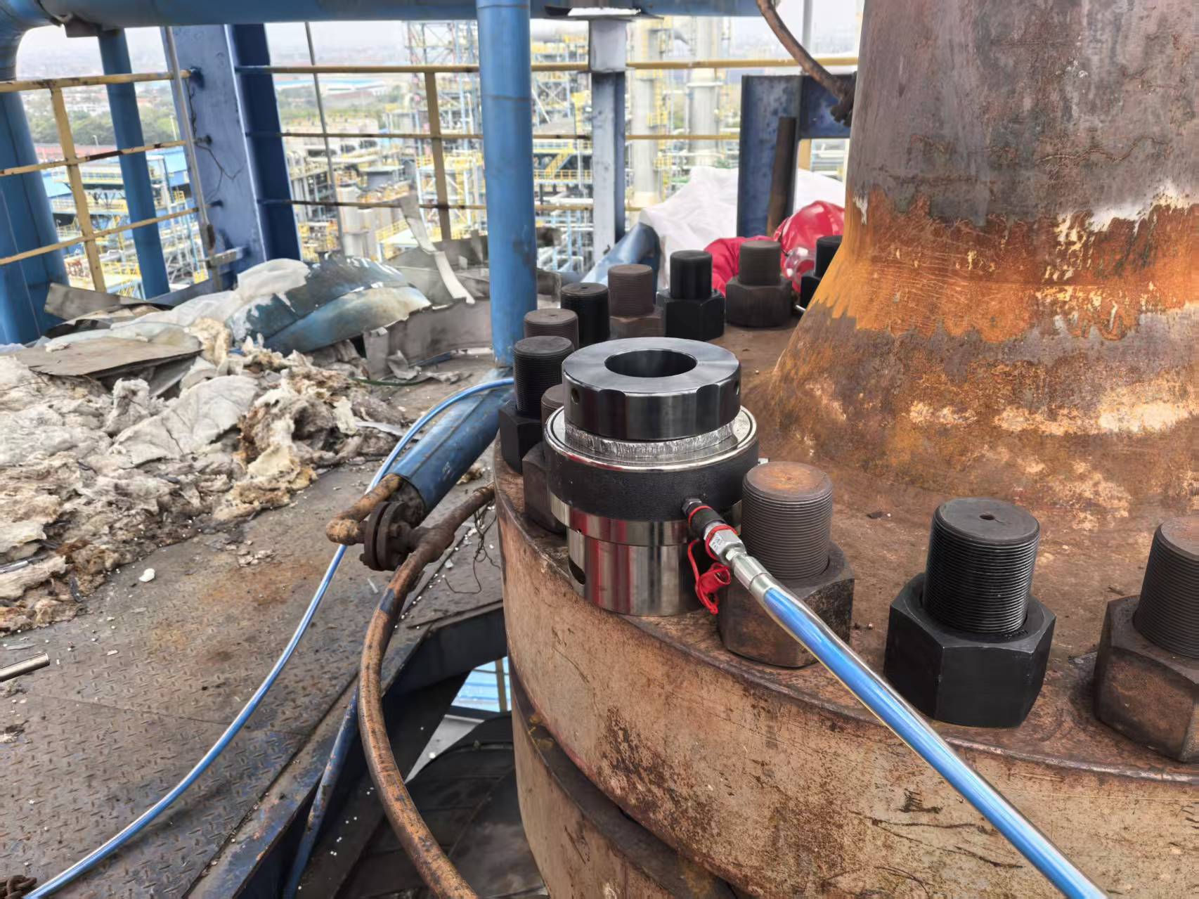 M130 Hydraulic Bolt Tensioning Equipment 7068Kn Hydraulic Tensioners