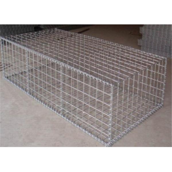 Galvanized Welded Wire Gabions Baskets Retaining Wall Spirals / Helicals