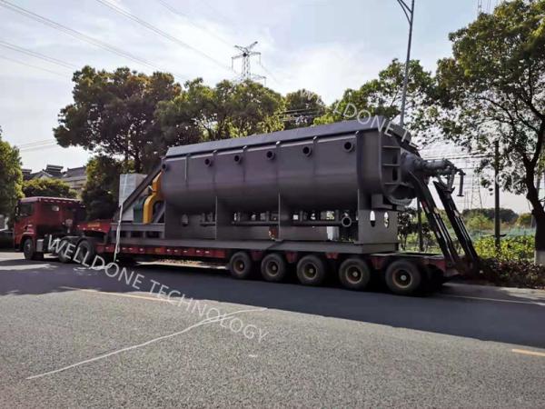 CE 85KW SS316 Sécheuse à vide à rotation agitée Prévention des pertes de chaleur