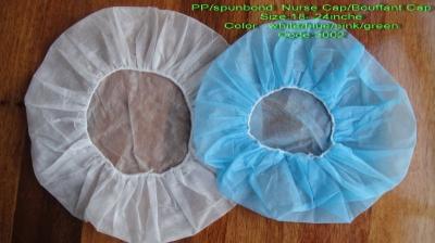 Breathable Disposable Surgical Cap Non Woven Dust Proof For Food Industry