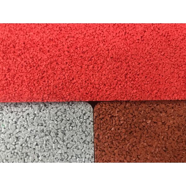 Colored 2mm 4mm PGE Flooring Powder For Kindergarten Grounds