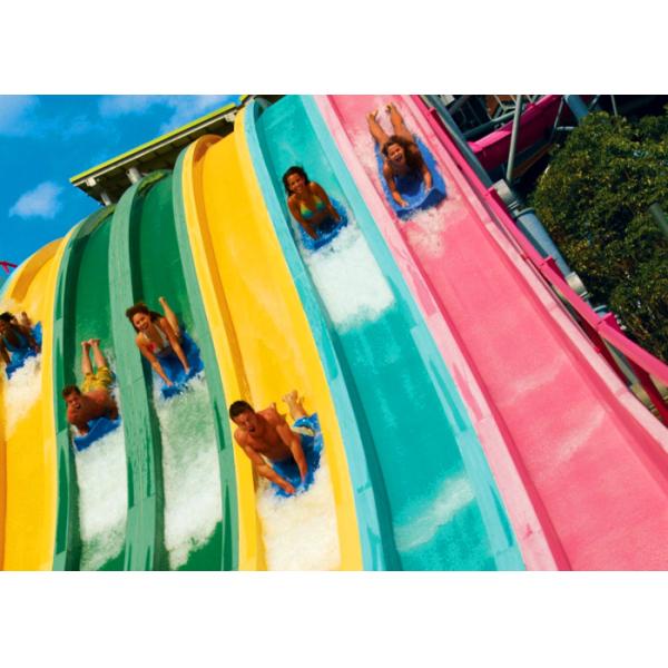 Magic Flying Water Play Slide Big Rainbow Water Slide Applied Hotels Water Parks
