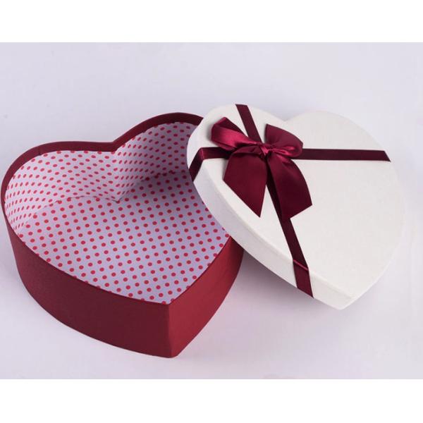 Cardboard heart shape gift box Foam Insert High Quality Custom Ring Packaging Box, Wholesale Luxury Necklace Gift Box