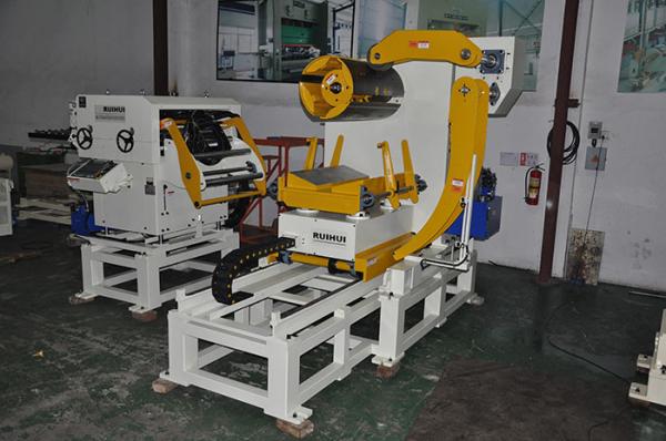 Hardware Terminal Strip Steel Coil Uncoiler , Automatic Molding Processing NC Feeder