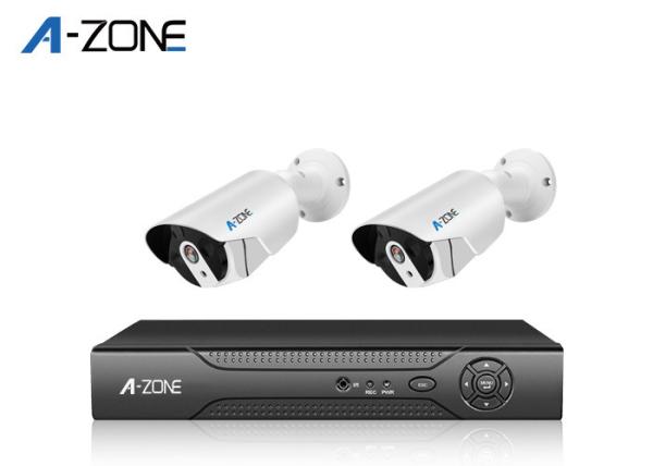 2 Camera Hd Ip Nvr Security System Cctv Camera And Monitor Kit 3pcs Array LEDS