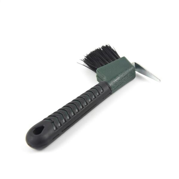 High Strength Horse Hoof Pick Brush With Grip , Plastic Hoof Picks For Horses