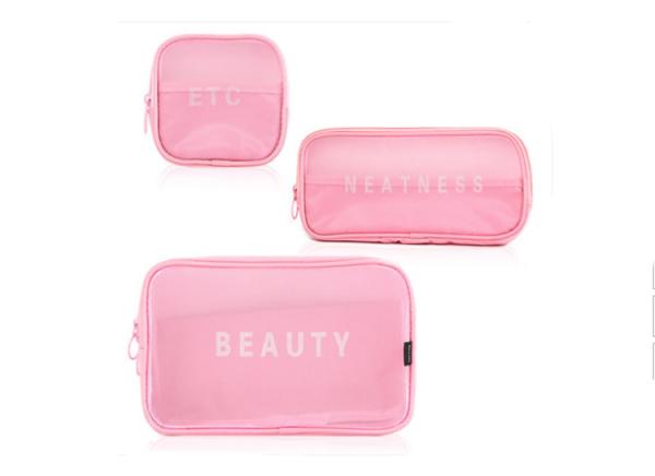 New 2019 small lipstick portable storage bag web hot three-piece carry-on makeup bags