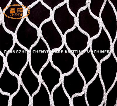 Усовершенствованная машина для изготовления рыболовных сетей без узлов для быстрого и точного производства