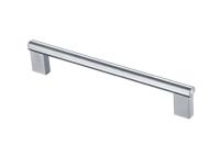 Les poignées d'acier inoxydable de meubles, Cabinet d'acier inoxydable de décoration tire 128*320mm