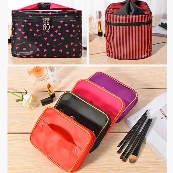 Foldable Hanging Wash Reusable Grocery Tote Bags To Travel Cosmetic Bag