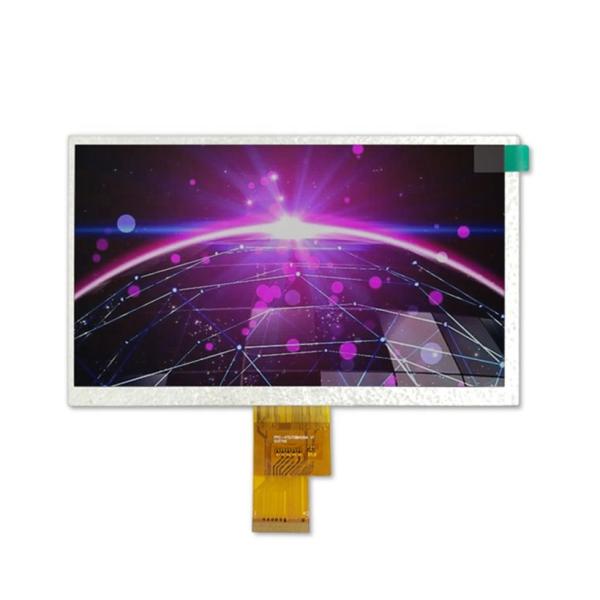 High Luminance Lcd Display 7 Inch 1024x600 , Tft Lcd Ips 30LEDs