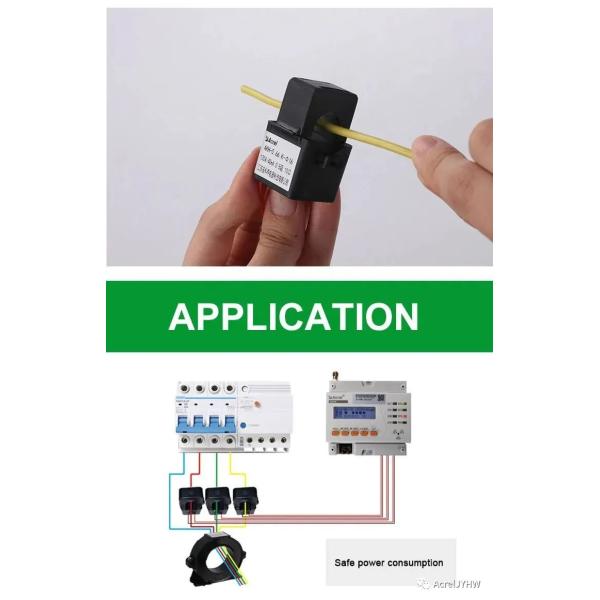 Acrel AKH-0.66/K Ct Разделенный трансформатор сетевого тока с открытым контуром