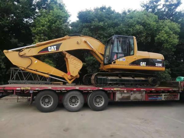 Water Conservancy Projects 20T 320C Used CAT Excavator