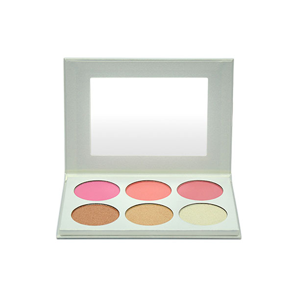 Blush Pan No Logo Waterproof Pressed Powder Cream Blush Palette