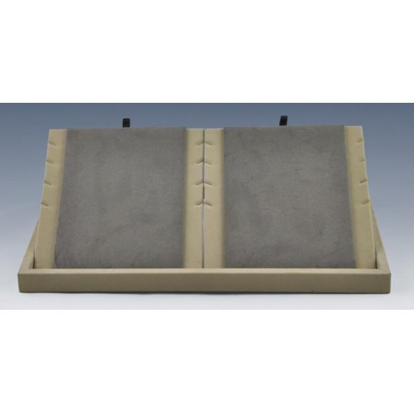 PU Leather Chain Necklace Display Stand Chemical Resistance For Jewellery Store Showcase