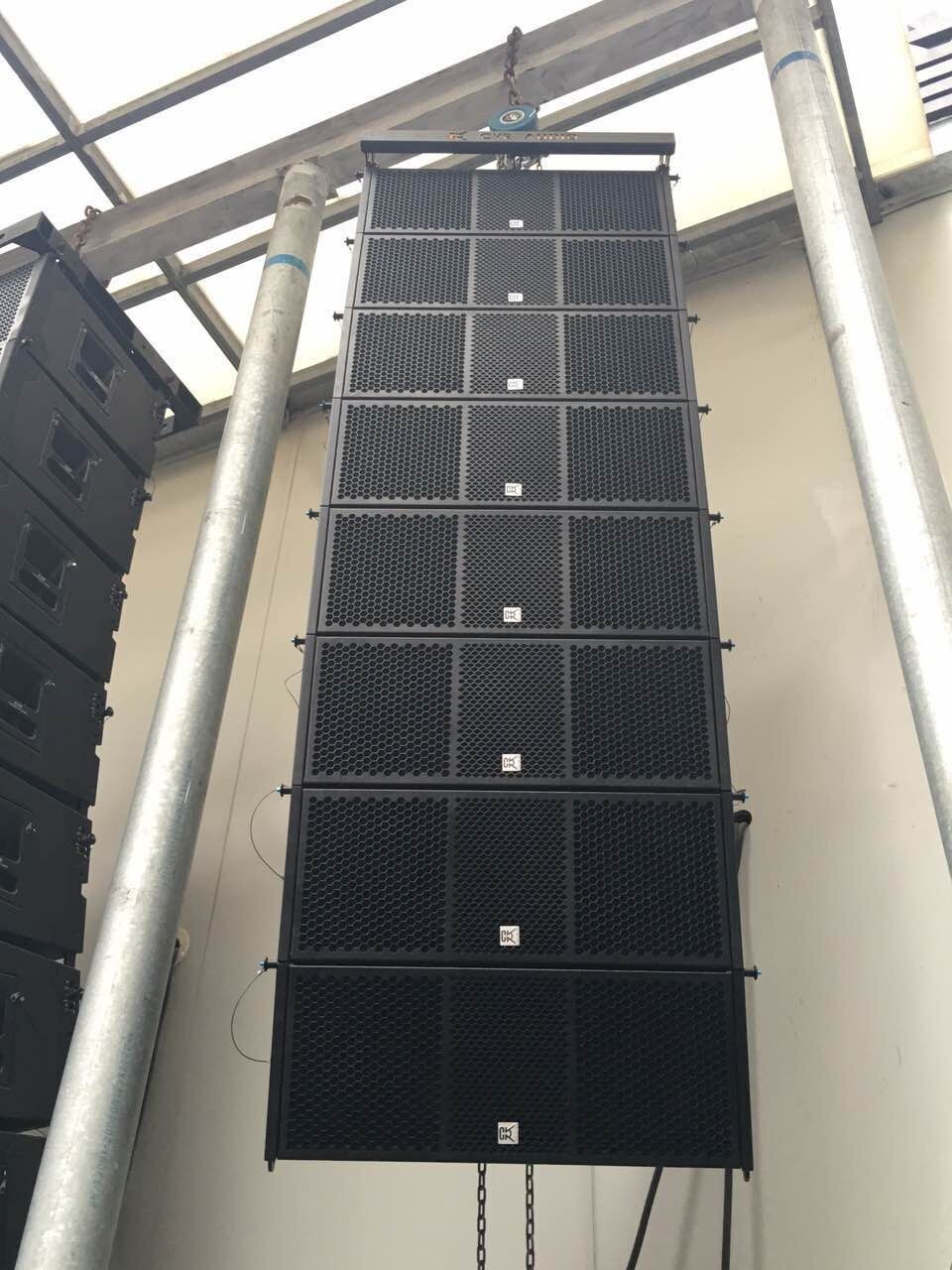 8 Ohm Active Line Array Speakers Church Audio Equipment Powered
