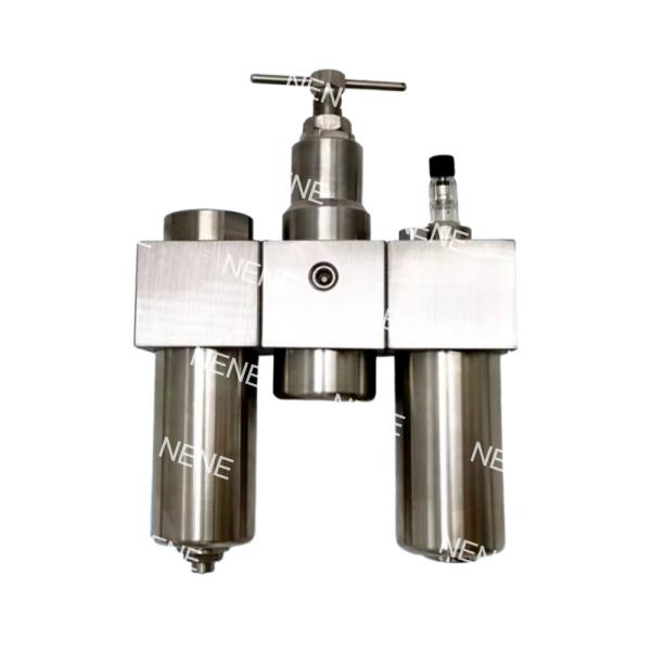 SR400 3/8“ 1/2” Thread Size Pneumatic Filter Regulator Lubricator Stainless Steel Pressure Regulating Valve