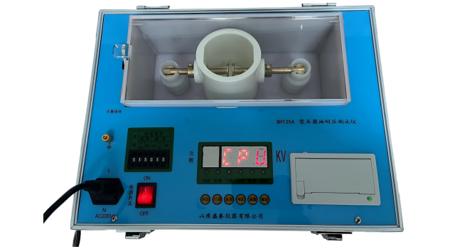 Single Cup Insulating Oil Withstand Voltage Tester Test 0 - 80KV Error ± 5% GB/T 507