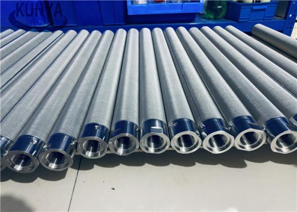 Cylinder Tube Wire Cloth Sintered Mesh Filter EPDM Stainless Steel Baskets