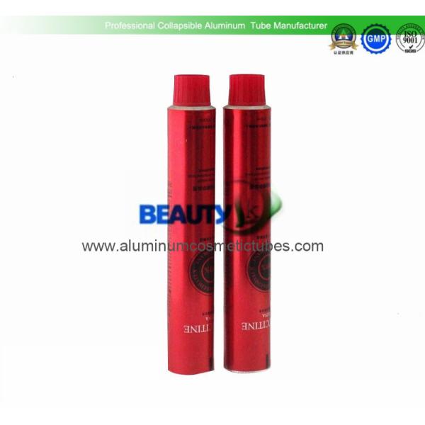 Cosmetic Empty Aluminum Tubes Non - Toxic , Beauty Product Metal Tube Packaging