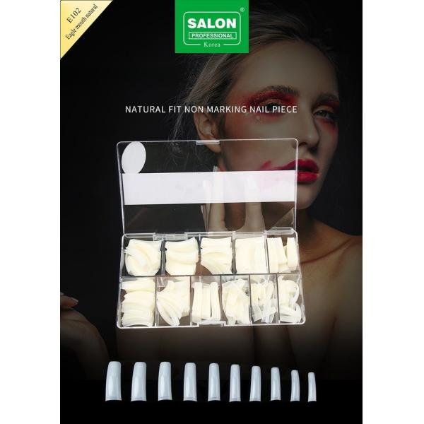 OEM Full Cover Eagle Mouth Natural Soft Gel False Nails Designs Artificial Nail Tips