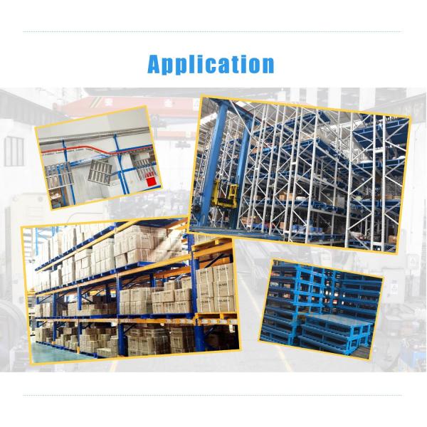 Colorful Single Side Heavy Duty Steel Epal Euro Pallets 1200 X 800