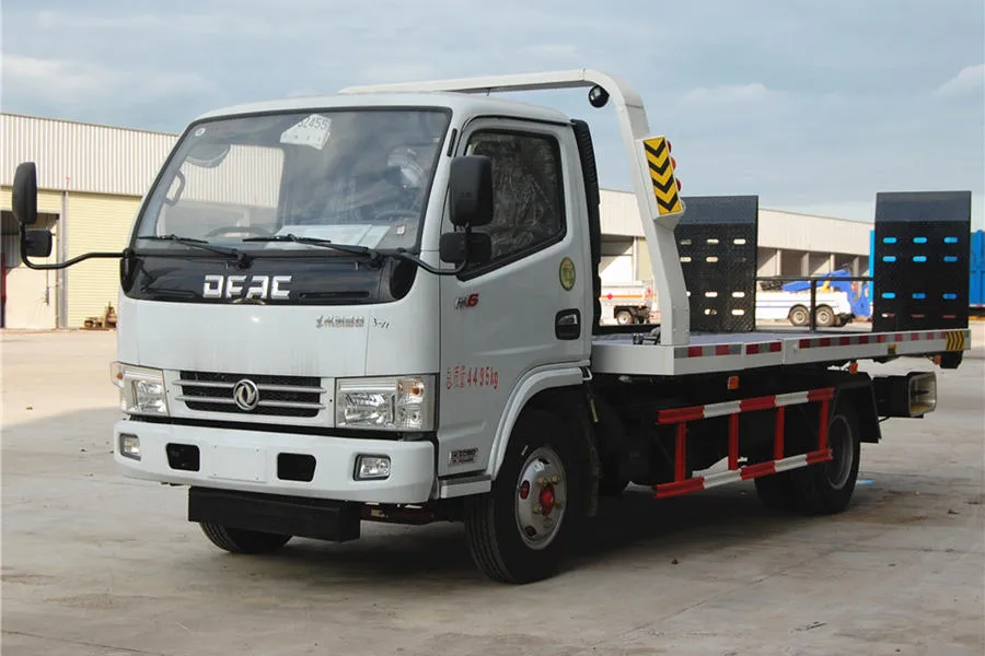 Dongfeng Light Duty 3-7ton Road Cars Rescue Towing RC Truck 3-7t Platform Tow Wrecker